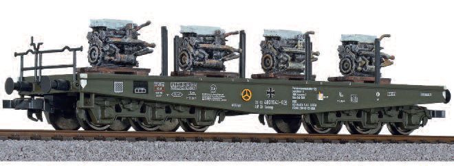 Liliput 235742 - Schwerlasttranspwagen Bundeswehr Ep.IV  Sammp H0/GL