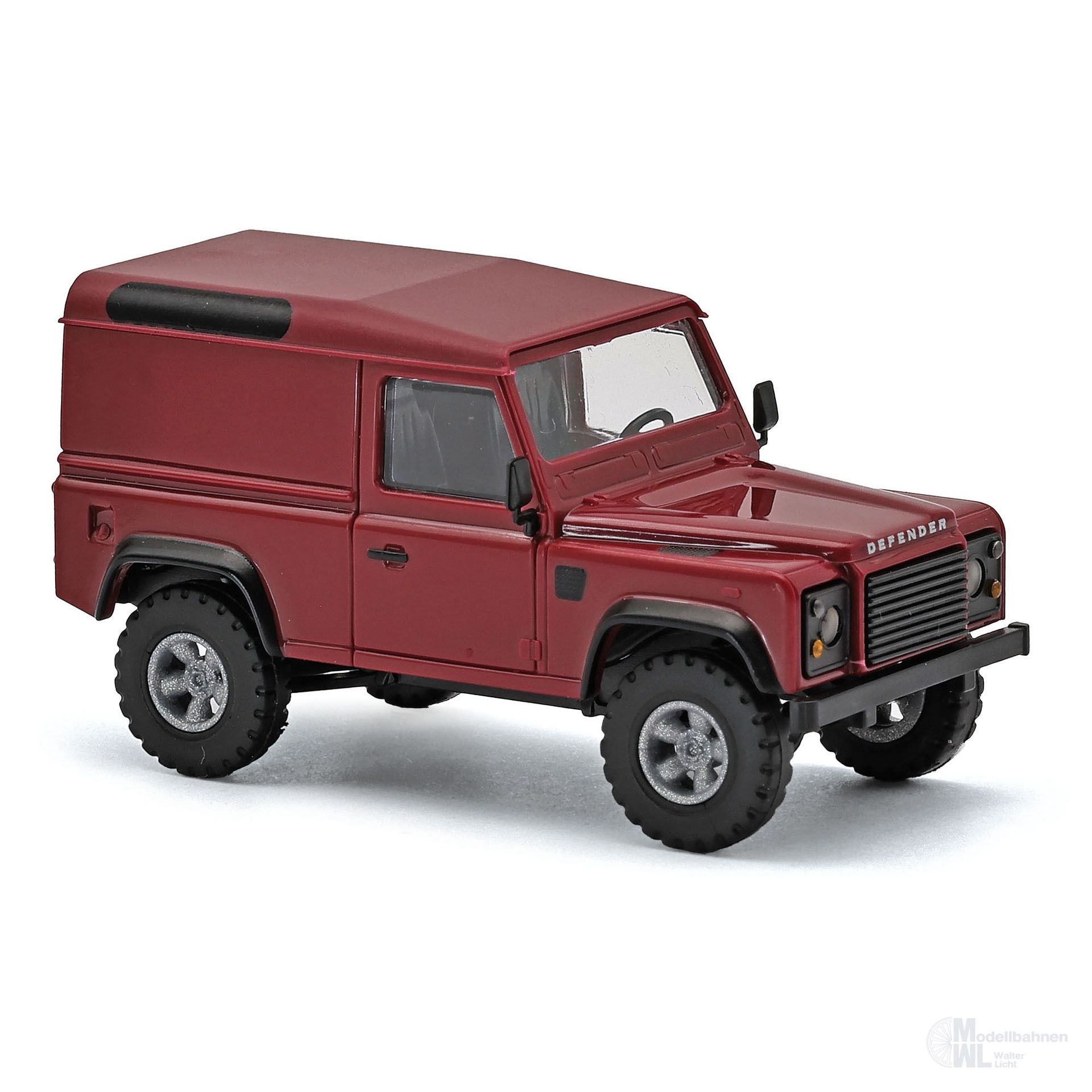 Busch 54357 - Land Rover Defender 90 rot H0 1:87