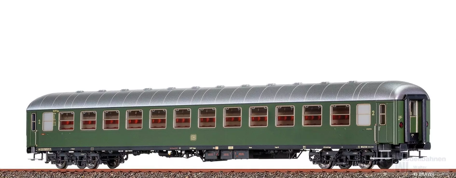 Brawa 58081 - Schnellzugwagen DB Ep.III B4ümg-63 H0/GL