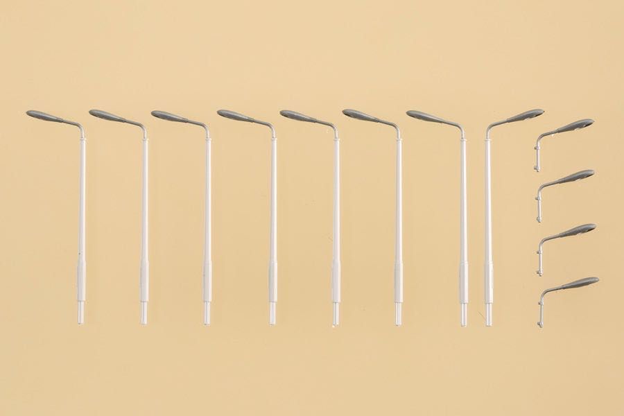 Auhagen 44648 - Peitschenlampenattrappen N 1:160