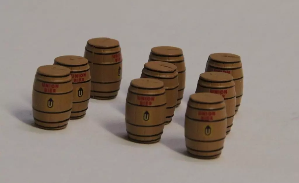 Exact Train 70003 - Beladung Fässer Dortmunder Union H0 1:87