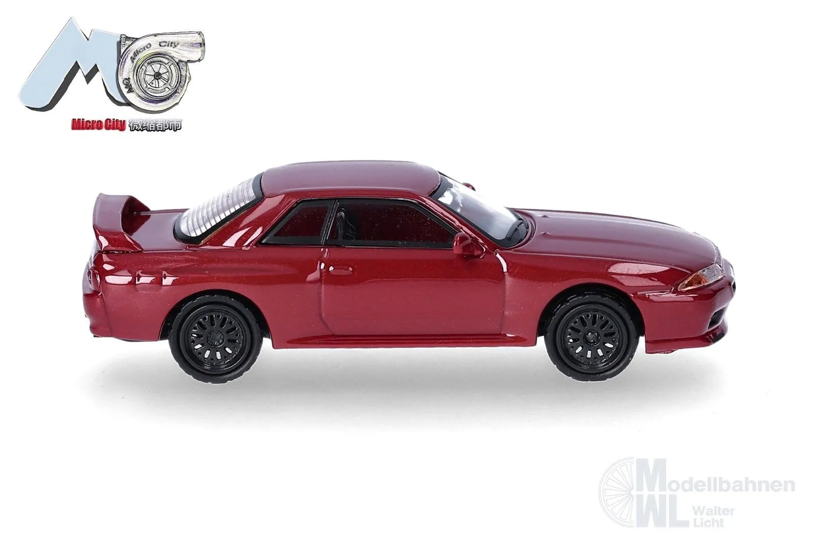 Herpa 87MC000093 - Nissan Skyline GTR32 weinrot H0 1:87