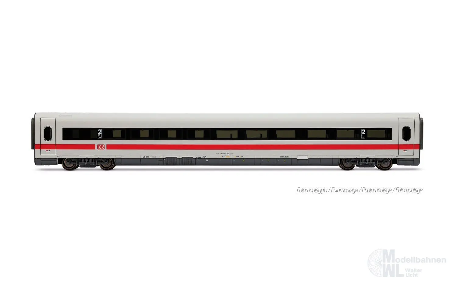 Lima 4686 - Ergänzungswagen Set ICE 1 DB Ep.VI Bock auf Graubünden 5.tlg. H0/GL