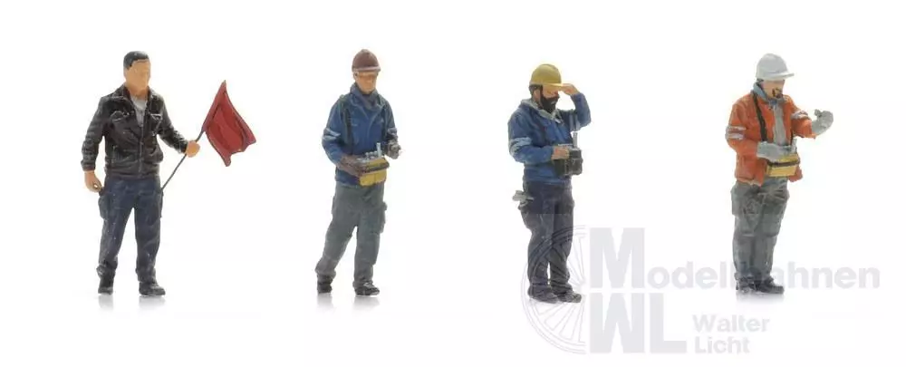 ARTITEC b.v. 5870086 - Industrierangierer (4x) H0 1:87