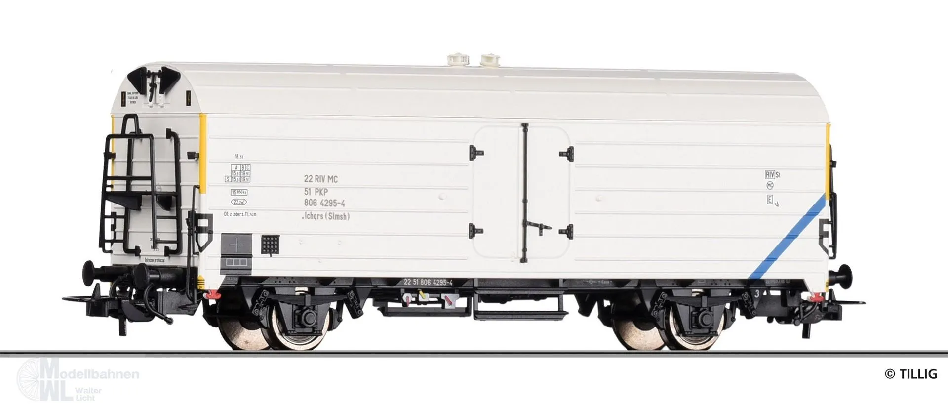 Tillig 77060 - Kühlwagen PKP Ep.IV Ibchqs H0/GL