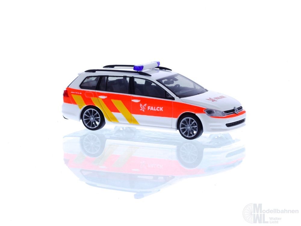 Rietze 53331 - Volkswagen Golf 7 Variant Falck Rettungsdienst Hamburg H0 1:87