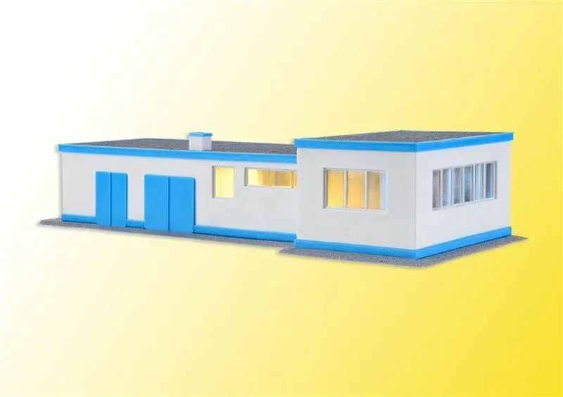 Kibri 38544 - Historische ARAL Tankstelle inkl LED Beleuchtung H0 1:87
