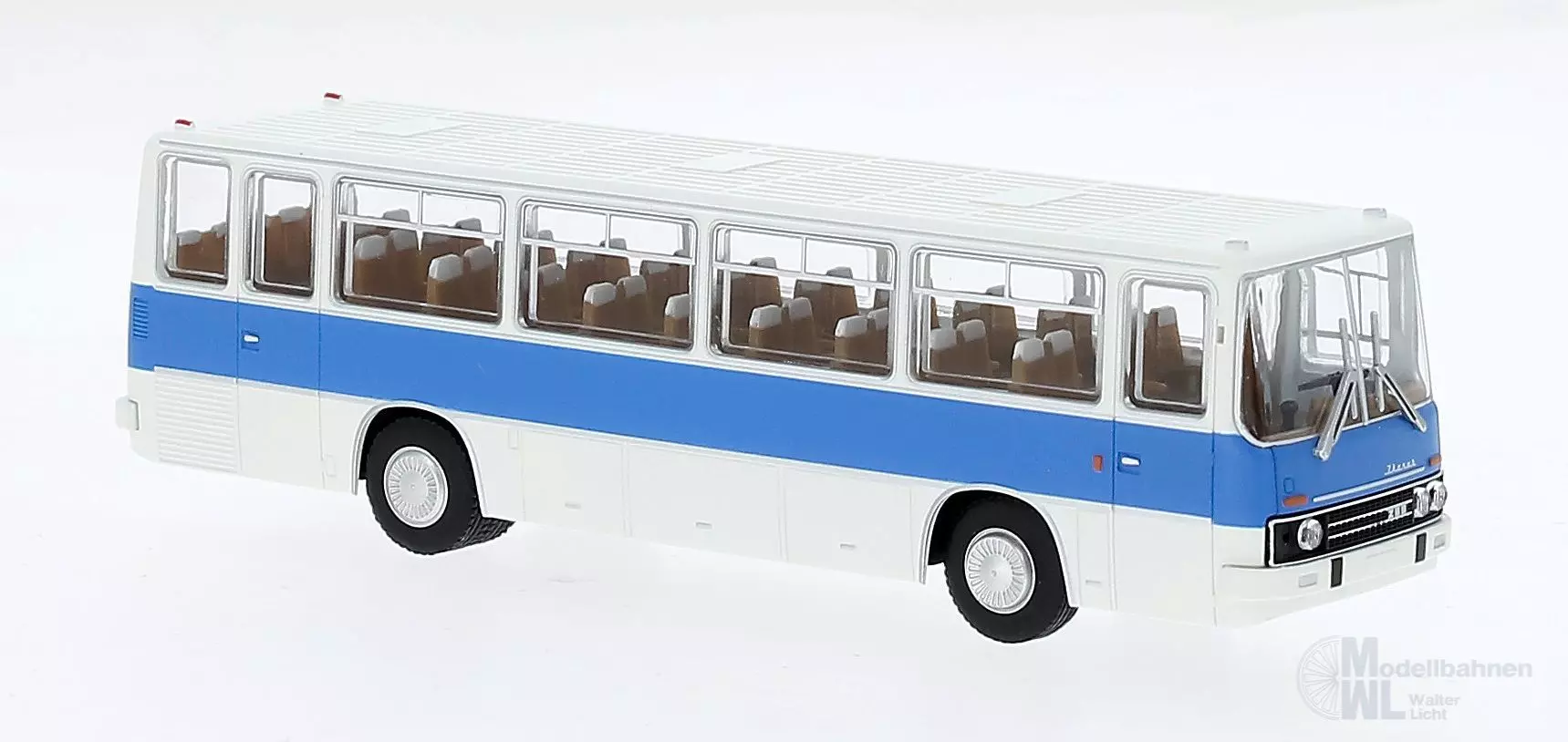 Brekina 59659 - Ikarus 255.71 weiß/blau H0 1:87