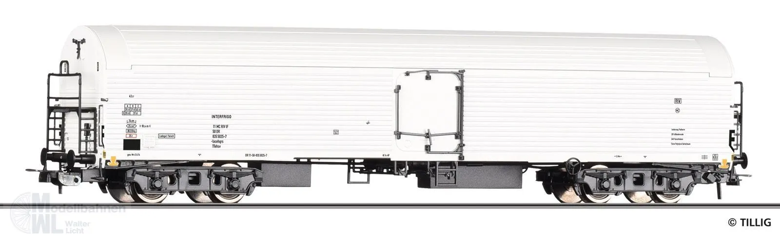 Tillig 77093 - Eiskühlwagen DR Ep.IV Iacehqrs H0/GL