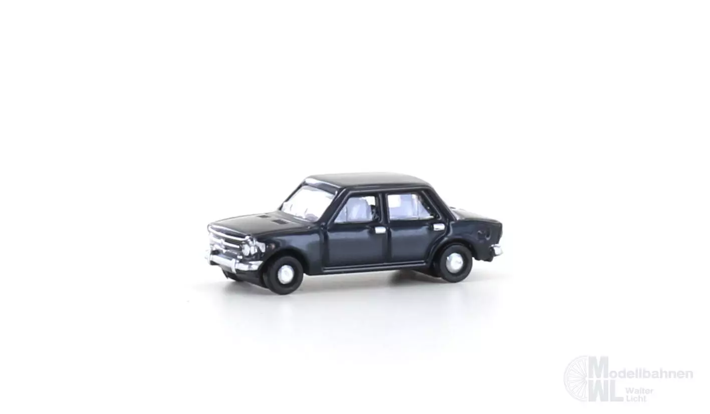 Lemke Minis 61512 - Fiat 128 dunkelblau N 1:160