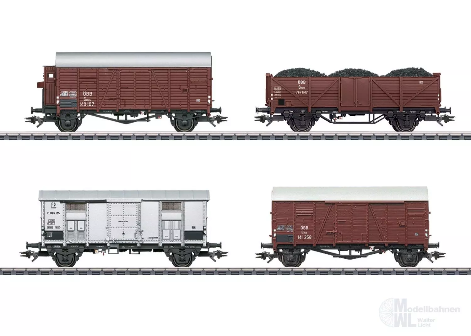 Märklin 46564 - Wagen-Set zur BR 52 ÖBB Ep.III 4.tlg. H0/WS