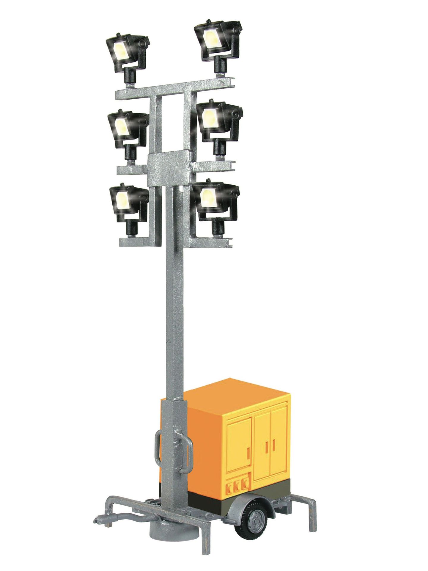 Viessmann 1343 - Leuchtgiraffe auf Anhänger mit LED H0 1:87