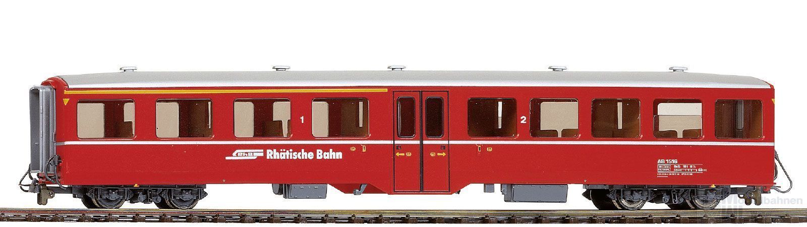 Bemo 3285138 - Pendelzugwagen RhB Ep.V AB 1518 H0m