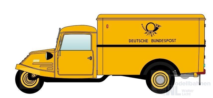NPE NA88173 - Goliath GD 750 Kastenwagen Deutsche Post H0 1:87
