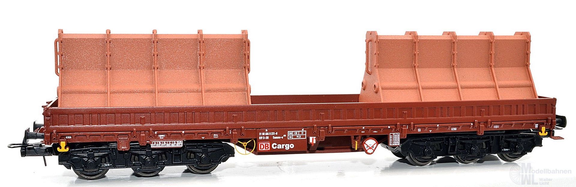 NPE NW22964 - Schwerlastwagen DB Ep.V Samms-u 454 Betonschalung br. H0/GL