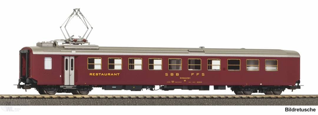 Piko 96677 - Speisewagen SBB Historic Ep.V EW1 H0/GL
