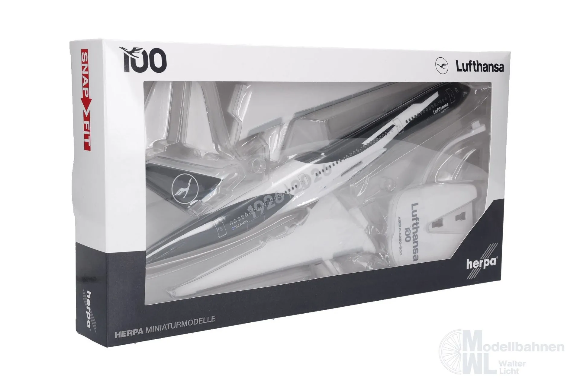 Herpa 614924 - Airbus A350-900 Lufthansa 100 Jahre 1:200