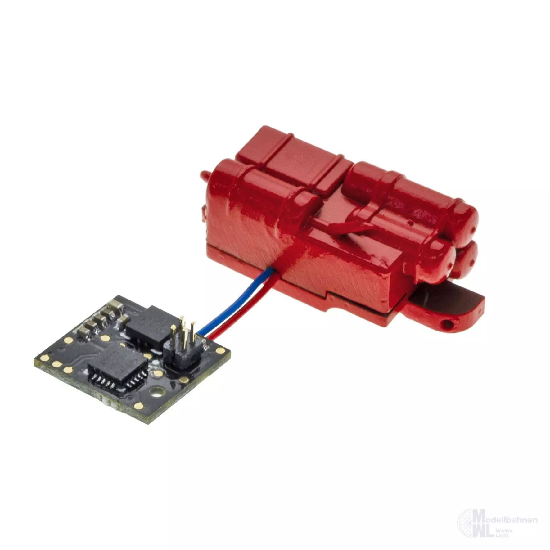 Viessmann 8451 - CarMotion Nachrüst-Set Sound Mercedes-Benz Rundhauber rot H0 1:87