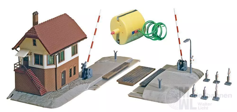Faller 222170 - Bahnübergang mit Stellwerk N 1:160