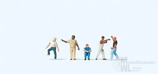 Preiser 79175 - Straßenszenen N 1:160