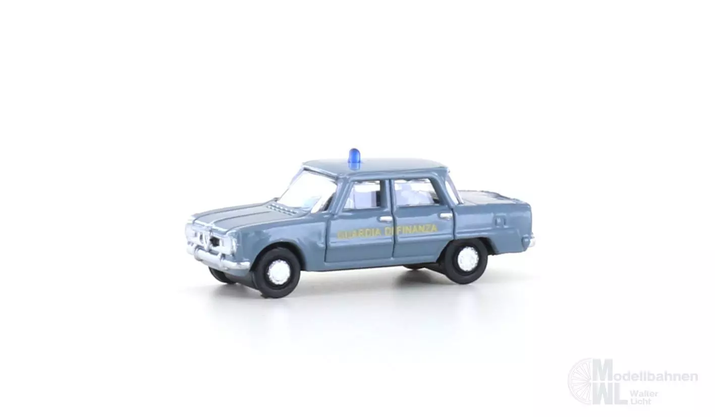 Lemke Minis 61416 - Alfa Romeo Giulia Guardia di Finanza (IT) N 1:160