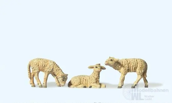 Preiser 47061 - 3 Lämmer 1:25