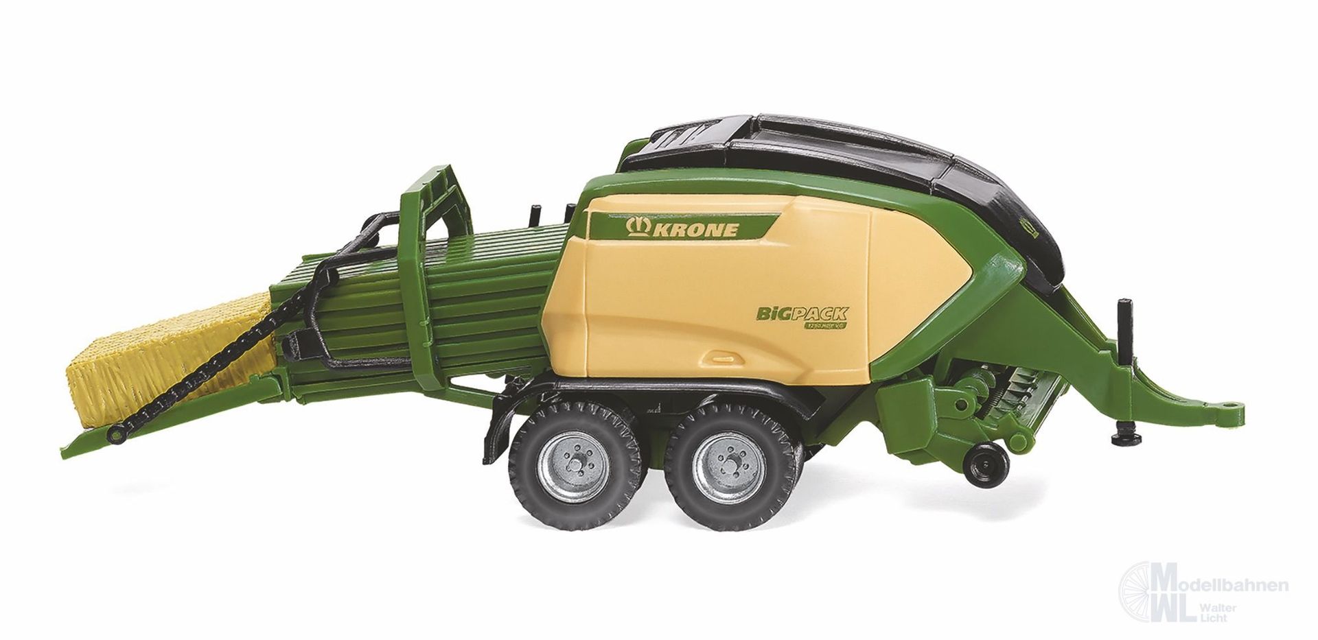 Wiking 038405 - Krone BIG7 Pack 1290 HDP VC Großpackenpresse H0 1:8