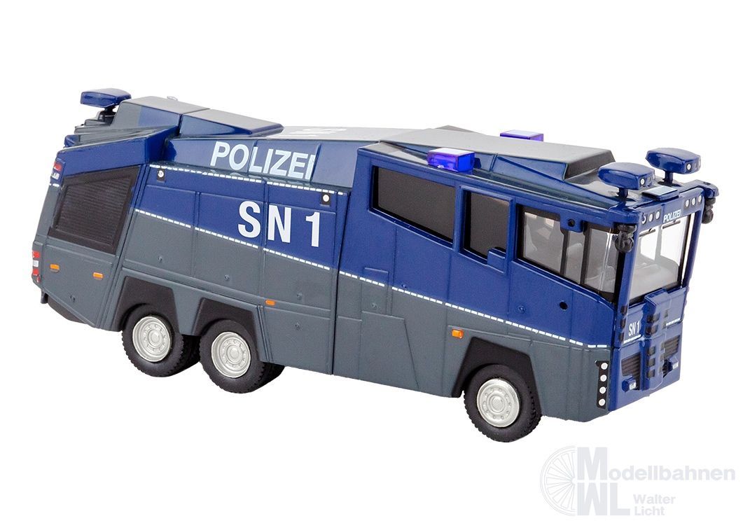 PCX-Models 870322 - Rosenbauer Wasserwerfer 10000 Polizei Sachsen H0 1:87
