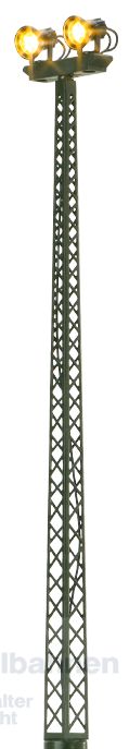 Brawa 84120 - Flutlichtleuchte mit Stecksockel LED H0 1:87