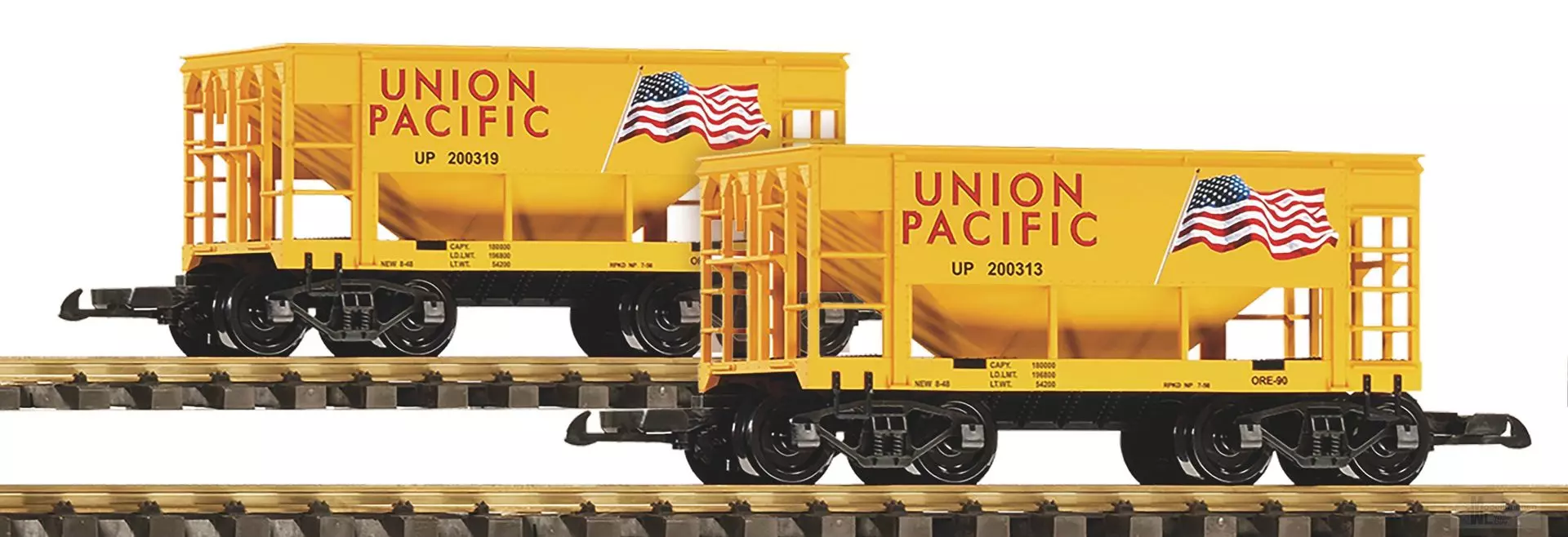 Piko 38950 - Schüttgutwagen Set UP 2.tlg. Spur G 1:22,5