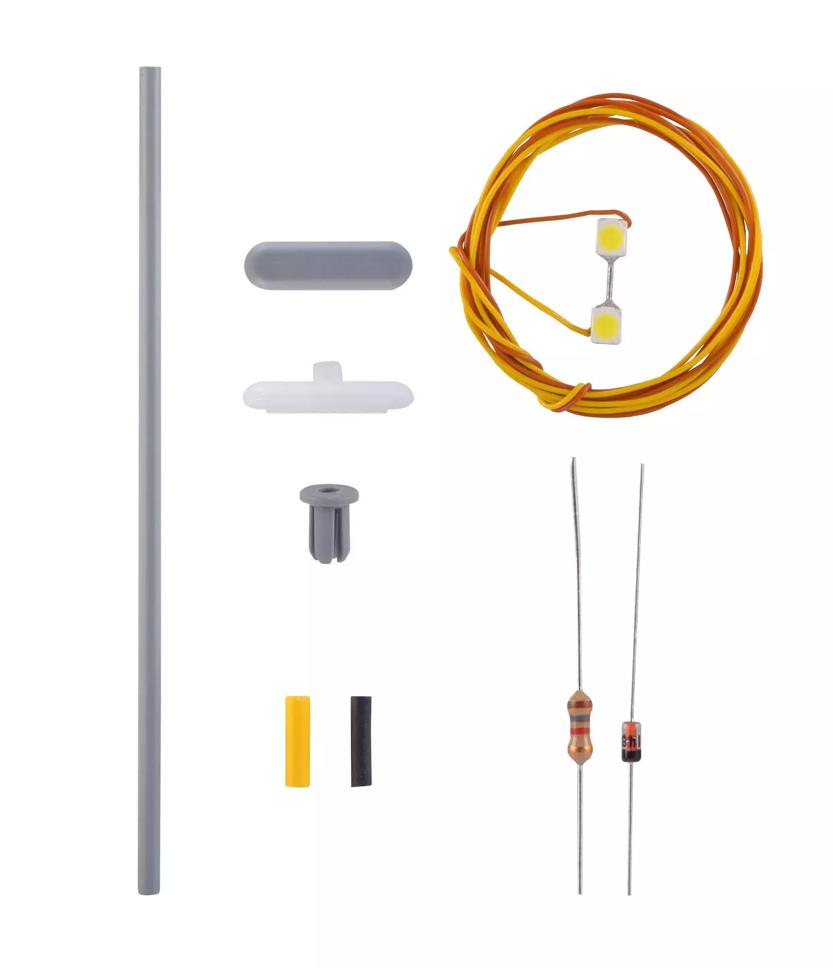 Viessmann 6726 - Bausatz Bahnsteigleuchte LED weiß H0 1:87