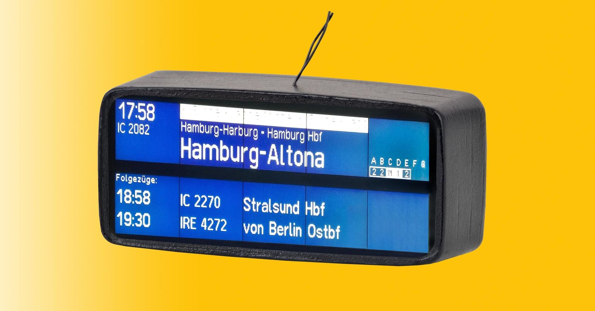 Viessmann 1397 - Zugzielanzeiger mit LED-Beleuchtung H0 1:87