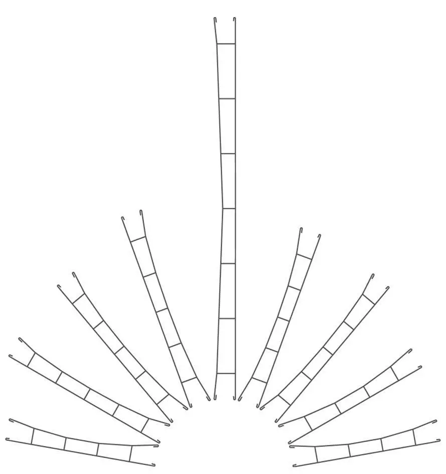 Viessmann 4143 - Fahrdraht fertig 360 mm 3 Stück H0 1:87