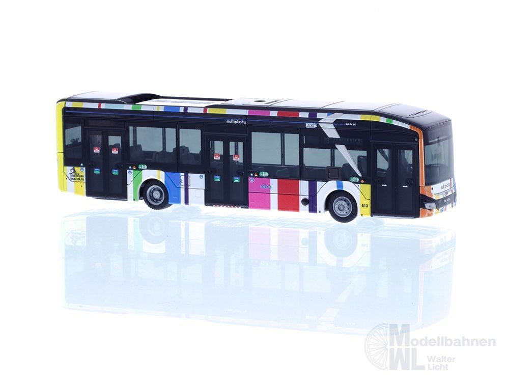 Rietze 76351 - MAN Lion´s City 12 E Ville de Luxembourg-Multiplicity (LU) H0 1:87