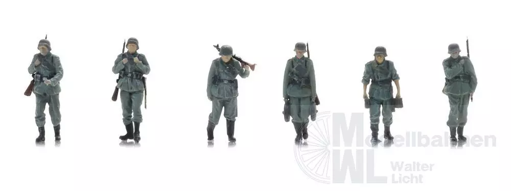 ARTITEC b.v. 5870062 - WM-Infanterie marschiert an die Front (6x) H0 1:87