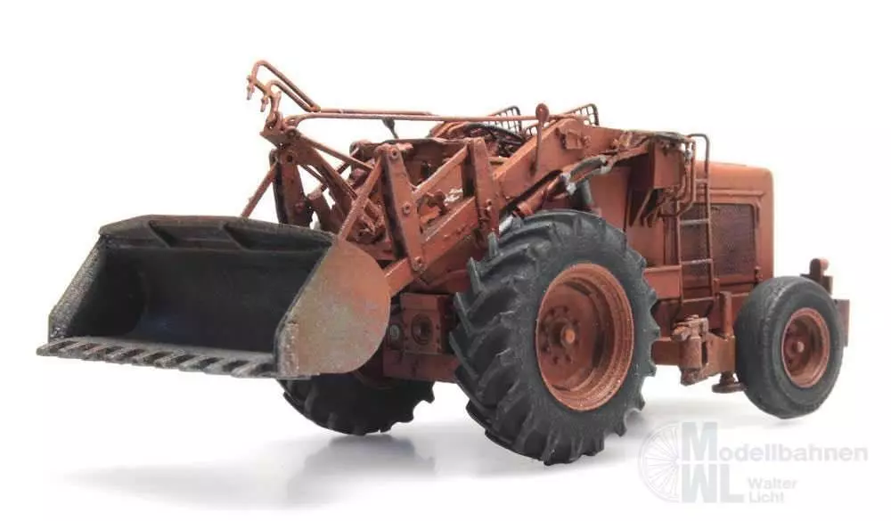 ARTITEC b.v. 10362 - Bischoff Polytrac mit Schaufel BAUSATZ H0 1:87