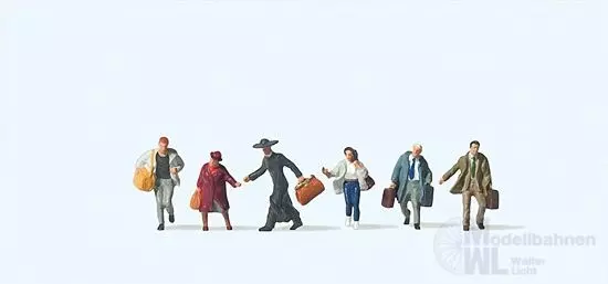 Preiser 79090 - Laufende Reisende N 1:160