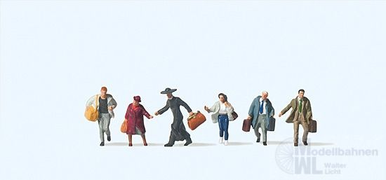 Preiser 79090 - Laufende Reisende N 1:160