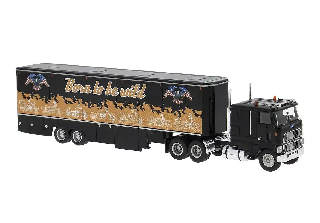 Brekina 85859 - Ford CLT Sattelzug Born to be wild H0 1:87