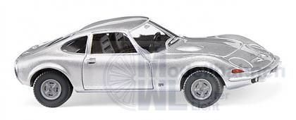 Wiking 080410 - Opel GT - silber-metallic H0 1:87