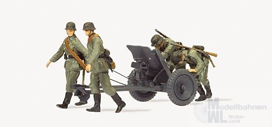 Preiser 16602 - Panzerabwehrkanone 3,7 cm PAK H0 1:87 Preiser 16602 - Panzerabwehrkanone 3,7 cm PAK H0 1:87