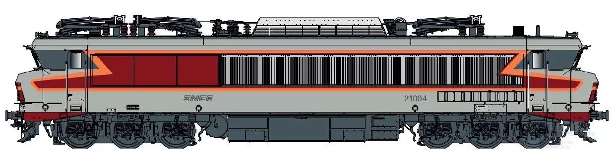 LS Models 10338S - E-Lok CC 21004 SNCF Ep.IV Arzens H0/GL Sound
