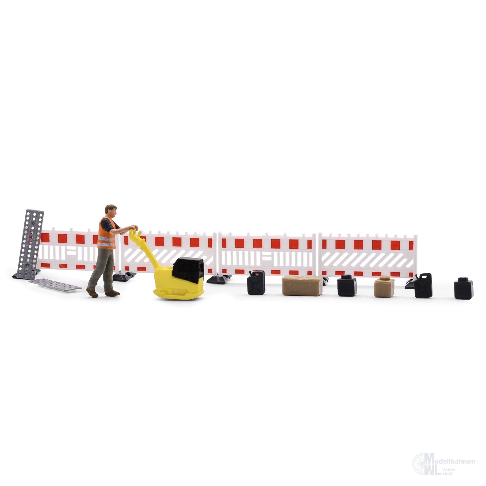 Busch 79899 - A-Set: Profi an Rüttelplatte  H0 1:87