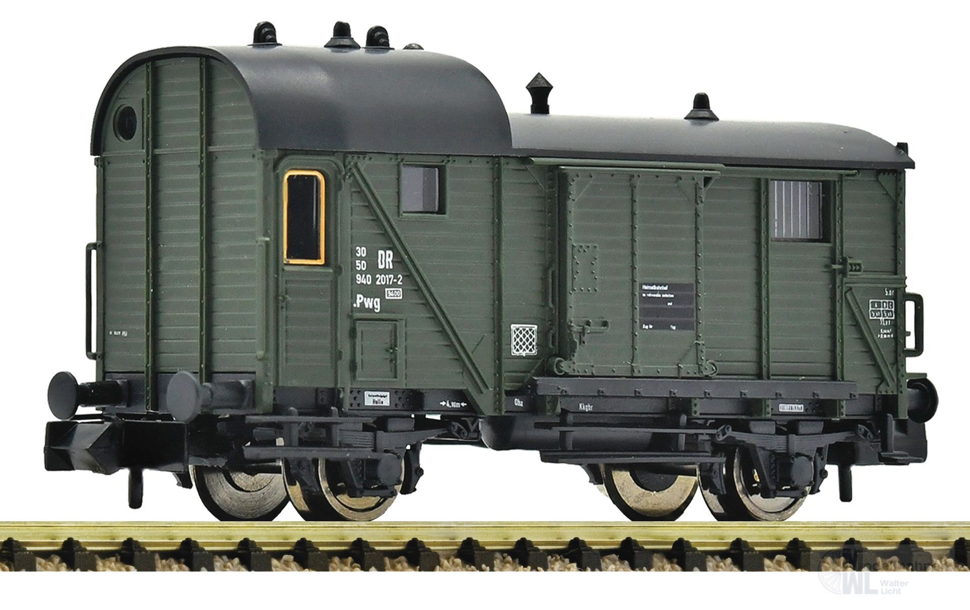 Fleischmann 6660166 - Güterzugbegleitwagen DR Ep.IV N 1:160