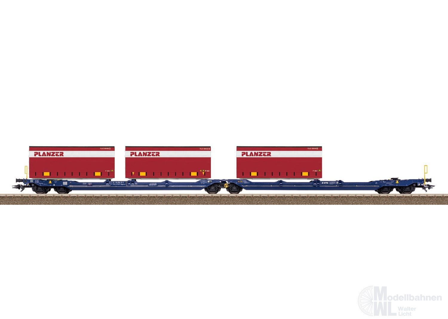 Trix 24474 - Gelenk-Taschenwagen VTG Ep.VI  H0/GL