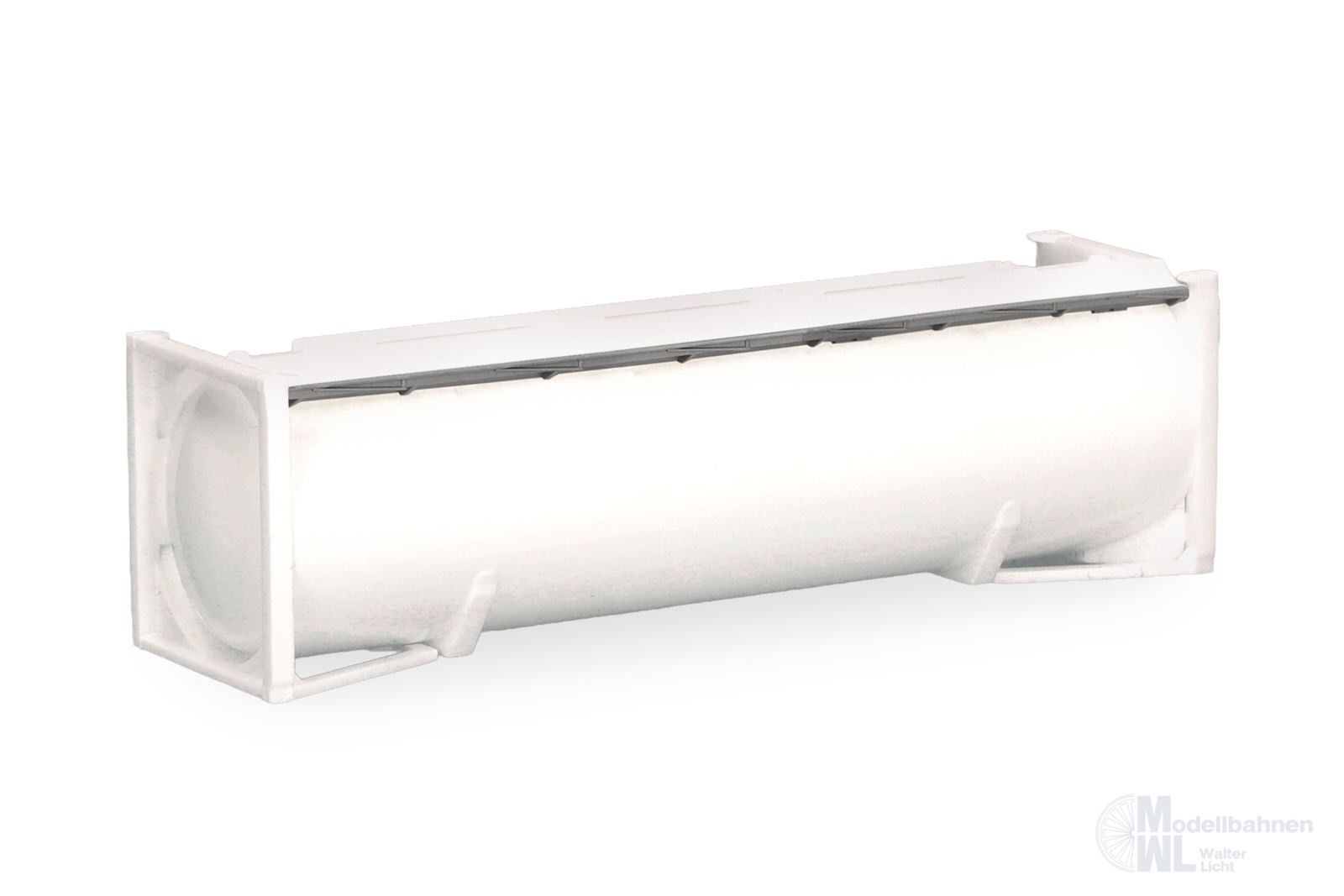 Herpa 086448 - TS 30ft Drucksilocontainer weiß 2 Stück H0 1:87