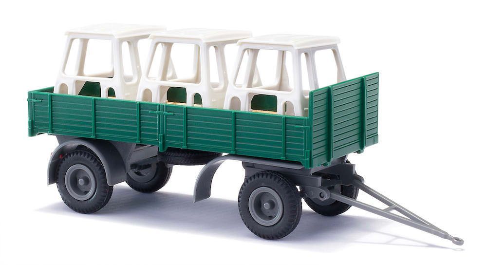 Busch 53323 - HL80 Anhänger mit Traktorkabinen H0 1:87 Busch 53323 - HL80 Anhänger mit Traktorkabinen H0 1:87