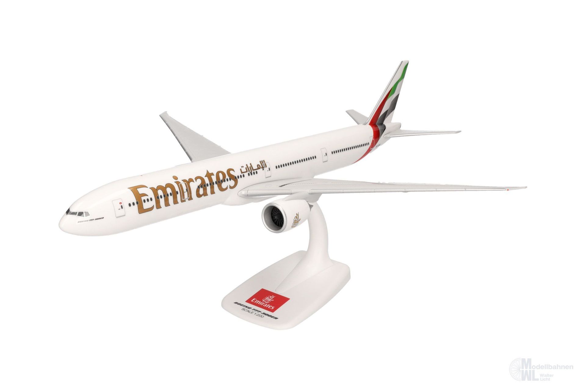 Herpa 614306 - Boeing 777-300ER Emirates 2023 1:200