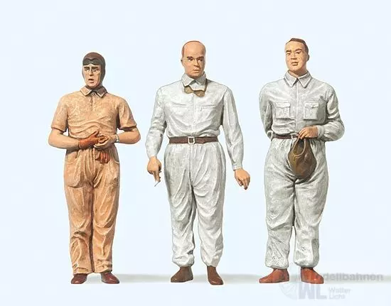 Preiser 63082 - Rennfahrer aus der Frühzeit d Spur 1