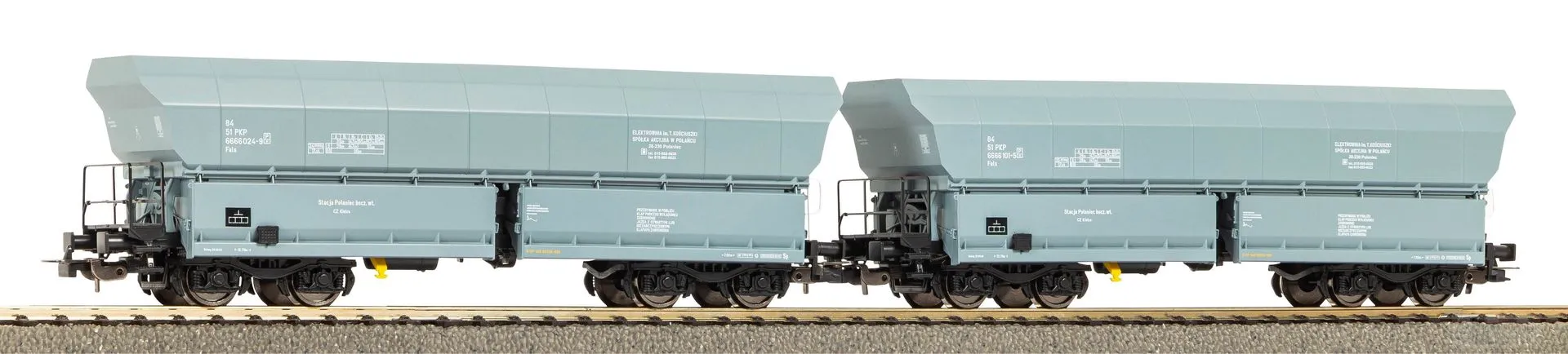 Piko 28340 - Selbstentladewagen Set PKP Ep.V 2.tlg. Fals Set 1 H0/GL